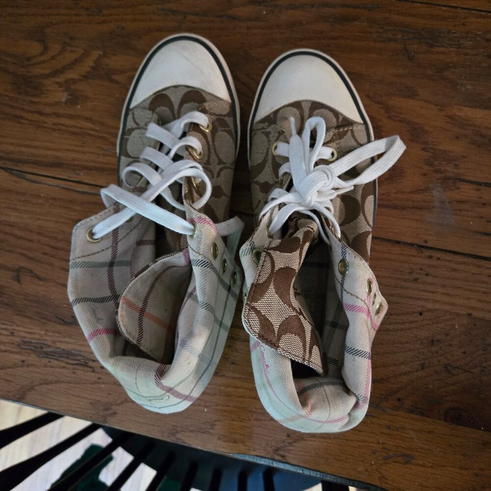 Coach HI Top Sneakers